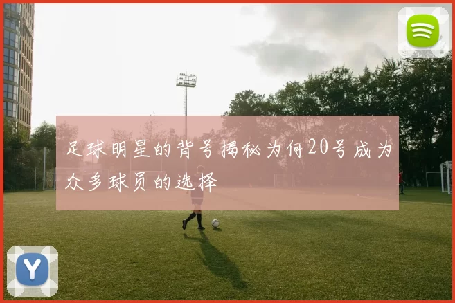 足球明星的背号揭秘为何20号成为众多球员的选择