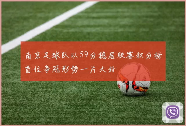 南京足球队以59分稳居联赛积分榜首位争冠形势一片大好