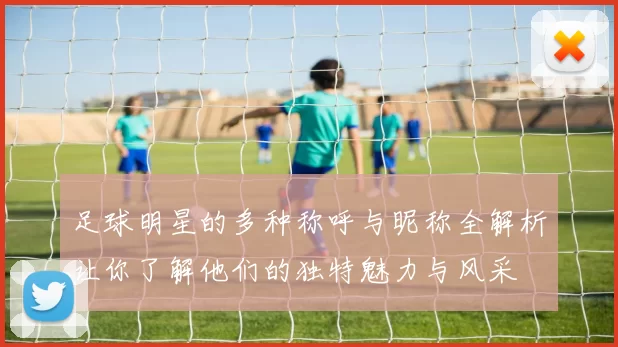 足球明星的多种称呼与昵称全解析让你了解他们的独特魅力与风采